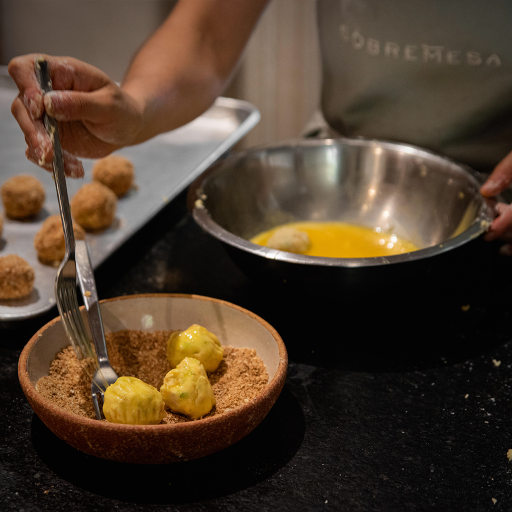 Receta Croquetas de Pollo con Zanahoria y Brócoli Aires de Campo
